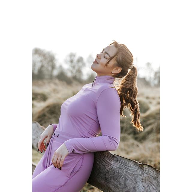 T-shirt technique Cycle Three Roan Mauve clair