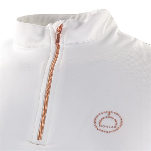 T-shirt technique Everly Uni Montar Blanc