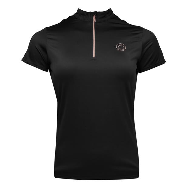 T-shirt technique Everly Uni Montar Noir
