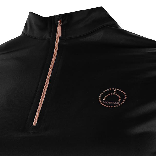 T-shirt technique Everly Uni Montar Noir
