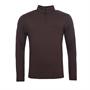 T-shirt technique LVuno La Valencio Hommes Marron foncé