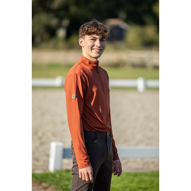 T-shirt technique LVuno La Valencio Hommes Orange foncé