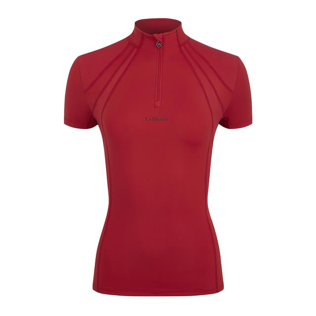 T-shirt technique Mia Mesh Baselayer LeMieux Rouge