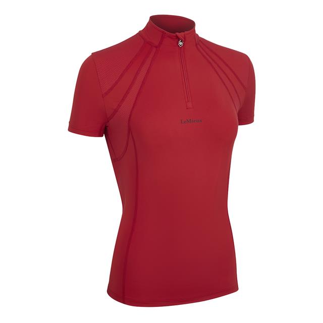 T-shirt technique Mia Mesh Baselayer LeMieux Rouge