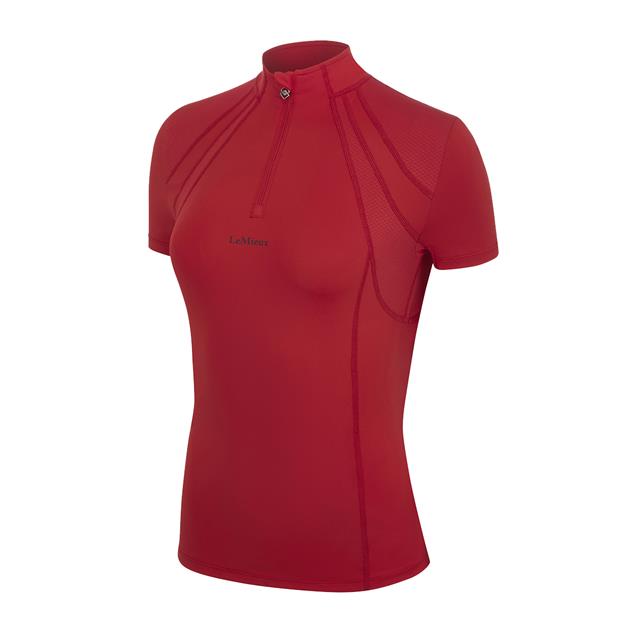 T-shirt technique Mia Mesh Baselayer LeMieux Rouge