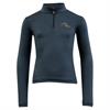 T-shirt technique Mini Zip-up Enfantss BR Bleu foncé