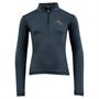 T-shirt technique Mini Zip-up Enfantss BR Bleu foncé
