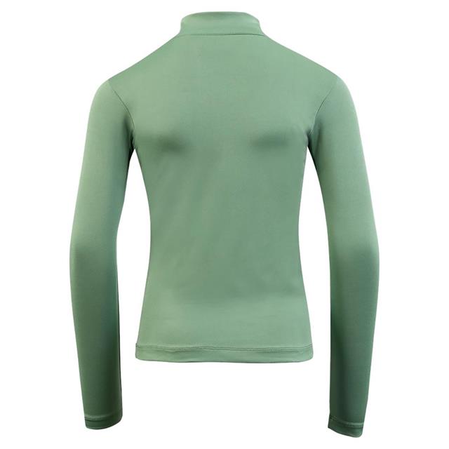 T-shirt technique Mini Zip-up Enfantss BR Vert