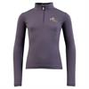 T-shirt technique Mini Zip-up Enfantss BR Violet