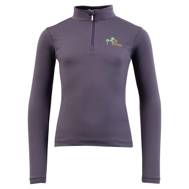 T-shirt technique Mini Zip-up Enfantss BR Violet