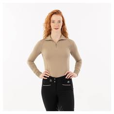 T-shirt technique Polo Anky Marron clair