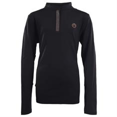T-shirt technique pour enfant Briella Rosegol Crystal Montar Noir