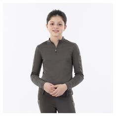 T-shirt technique pour enfant Dinthe 4-EH BR Vert foncé