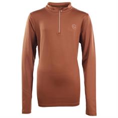 T-shirt technique pour enfant Everly Rosegold Montar Marron