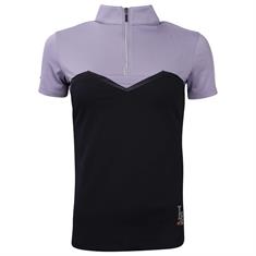 T-shirt technique pour enfant LVRosa La Valencio Bleu foncé-mauve clair