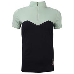 T-shirt technique pour enfant LVRosa La Valencio Bleu foncé-vert