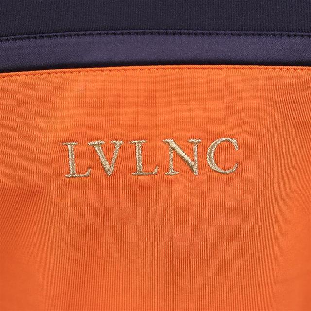 T-shirt technique pour enfant LVScarlett La Valencio Bleu foncé-orange