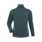 T-shirt technique pour Enfants Mari LeMieux Vert foncé