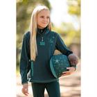 T-shirt technique pour Enfants Mari LeMieux Vert foncé