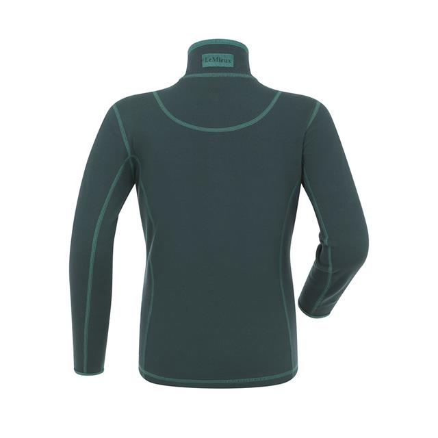 T-shirt technique pour Enfants Mari LeMieux Vert foncé