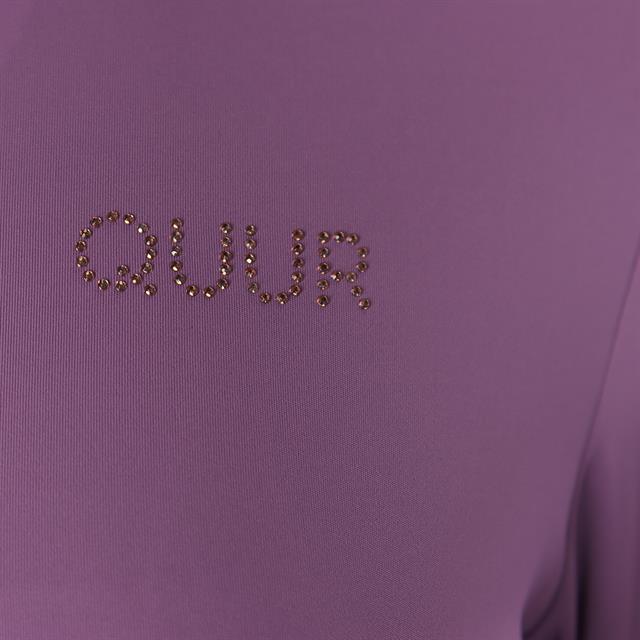 T-shirt technique QInte QUUR Mauve clair