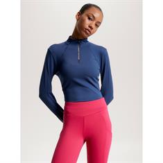 T-shirt technique Thermo Baselayer Tommy Hilfiger MID BLUE