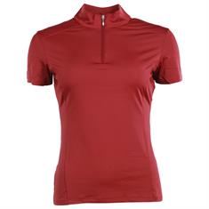 T-shirt technique Ultra Thin Lightness Bordeaux Equestrian Stockholm Rouge foncé