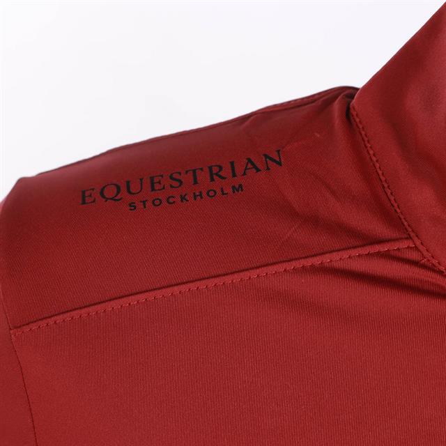 T-shirt technique Ultra Thin Lightness Bordeaux Equestrian Stockholm Rouge foncé