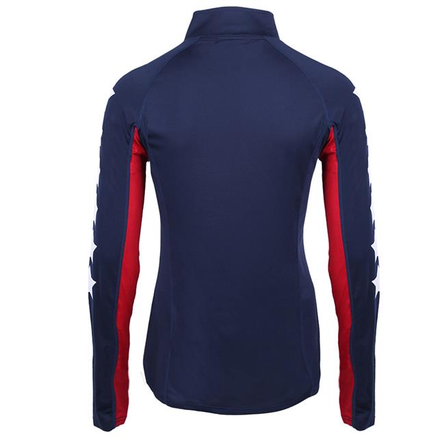 T-shirt technique Vegas QHP Bleu foncé
