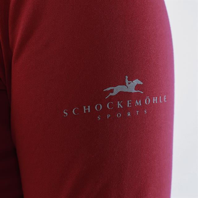 T-shirt technique Winter Page Schockemöhle Rouge foncé