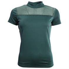 T-shirt technique Yasmin Knitted Montar Turquoise