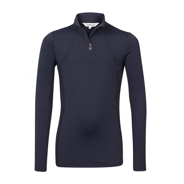T-shirt technique Young Rider Enfants LeMieux Bleu foncé