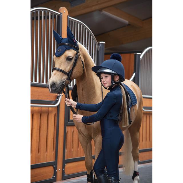 T-shirt technique Young Rider Enfants LeMieux Bleu foncé