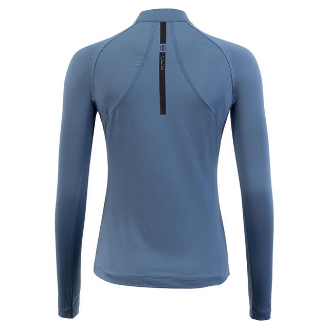 T-shirt technique Zip-Up BR CLX Bleu