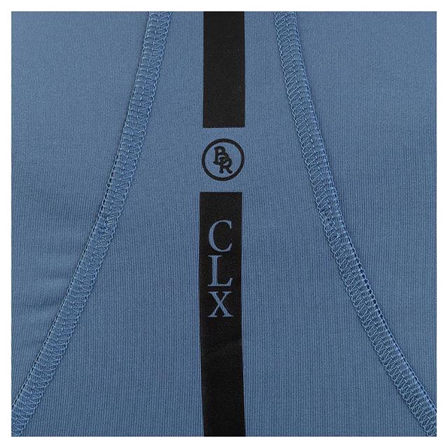 T-shirt technique Zip-Up BR CLX Bleu