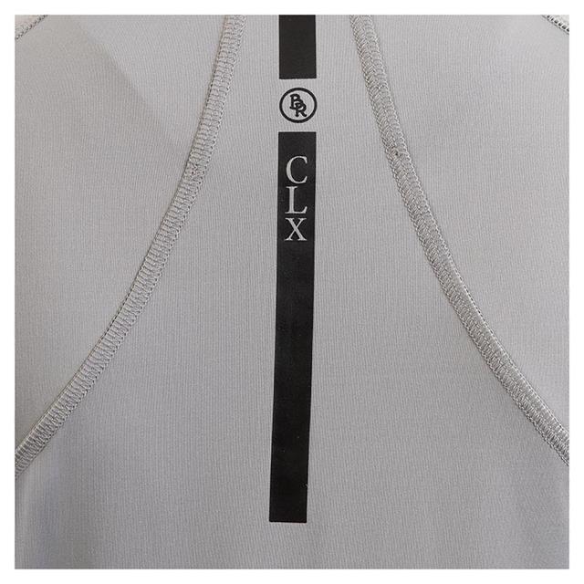 T-shirt technique Zip-Up BR CLX Gris clair