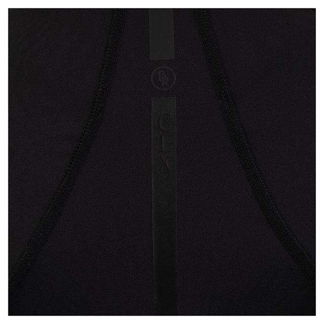 T-shirt technique Zip-Up BR CLX Noir