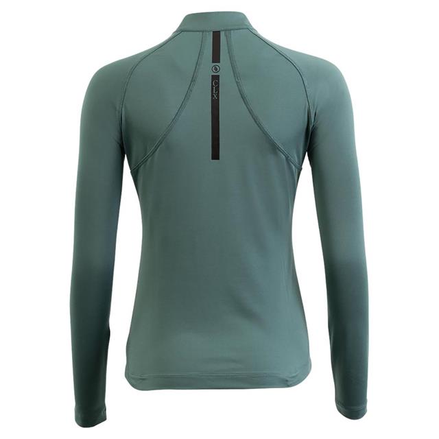 T-shirt technique Zip-Up BR CLX Vert