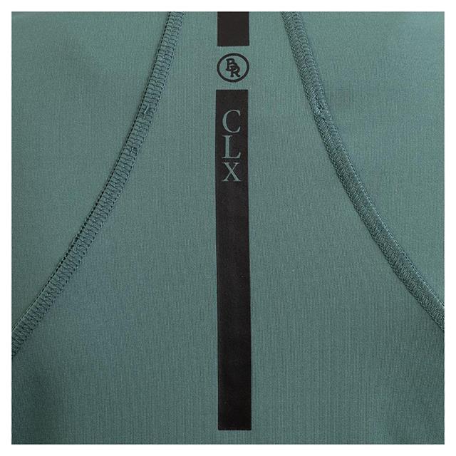 T-shirt technique Zip-Up BR CLX Vert