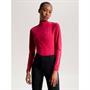 T-shirt technique à col montant Baselayer Tommy Hilfiger Rose