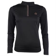 T-shirt techniqueBriella Rosegold Crystals Montar Noir