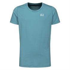 T-Shirt à col rond pour enfant Kingsland Turquoise