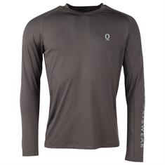 T-shirt à manches longues QFaik Hommes Quur Gris