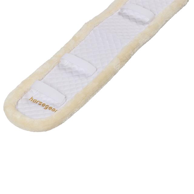 Tapis de longe Fur HORSEGEAR Blanc-blanc
