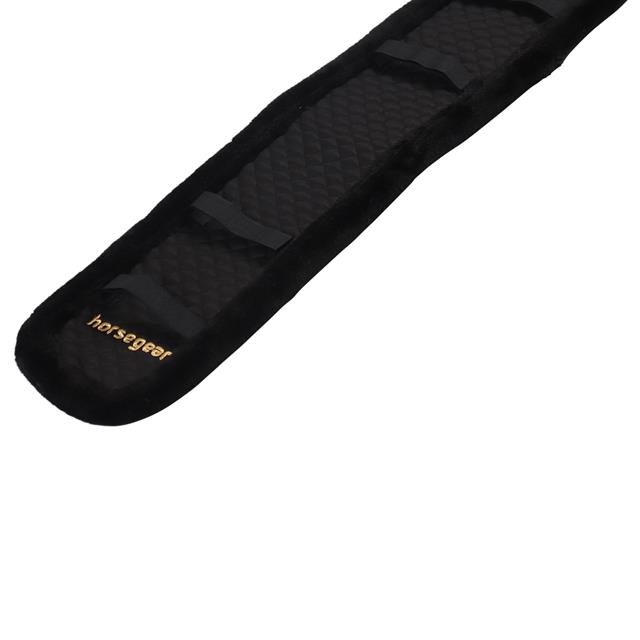 Tapis de longe Fur HORSEGEAR Noir-noir