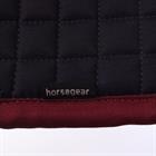 Tapis de longe HGChique HORSEGEAR Bleu foncé-rouge foncé