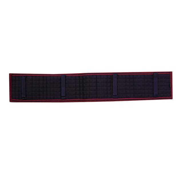 Tapis de longe HGChique HORSEGEAR Bleu foncé-rouge foncé