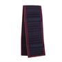 Tapis de longe HGChique HORSEGEAR Bleu foncé-rouge foncé