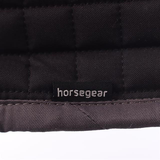 Tapis de longe HGChique HORSEGEAR Noir-gris