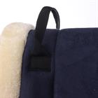 Tapis de monte à cru FHRaven Free Horse Bleu foncé